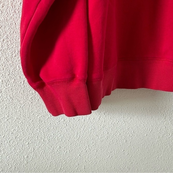 IZOD Crew Neck Sweater Red Embroidered Men Sz Large - Picture 5 of 7